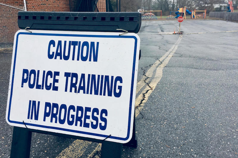 Police Training in Progress